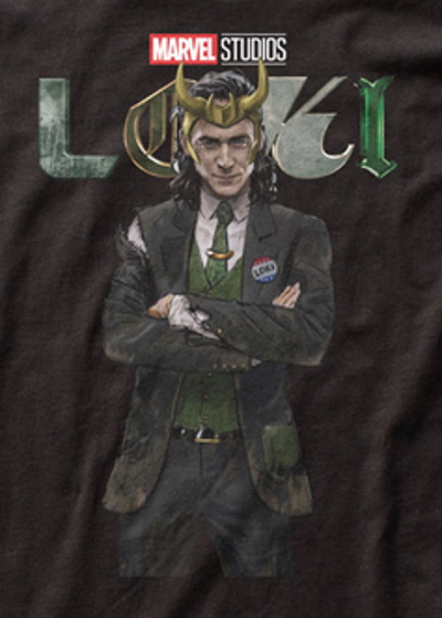 Loki TV Vote for Me T-Shirt - Click Image to Close